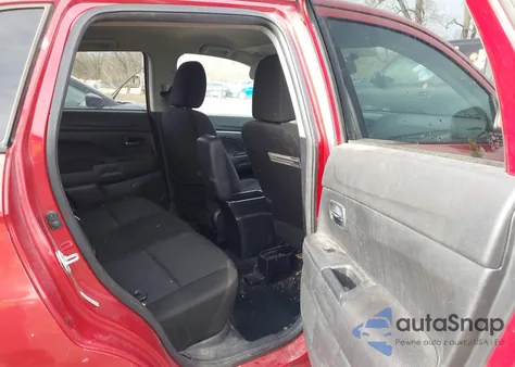 2011 Mitsubishi Outlander Sport Es из США, поврежденный, VIN JA4AP3AU2BZ003350